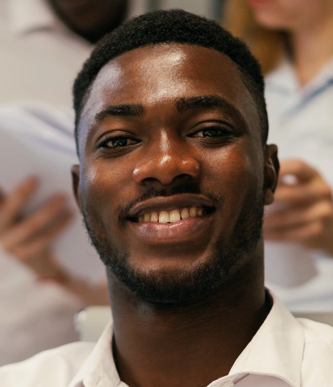 Smiling after implants dentistry